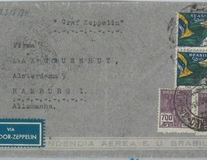 81778 - BRAZIL - POSTAL HISTORY - COVER to GERMANY via  CONDOR ZEPPELIN 1934