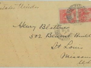 85989  - BRAZIL - POSTAL HISTORY -  Early COVER to the USA 1916