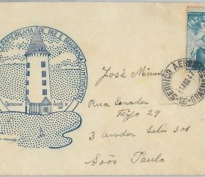 74403 - BRAZIL - POSTAL HISTORY - FDC COVER 1947 Peace & Security - RARE! maps
