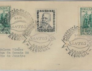 81453 - BRAZIL - POSTAL HISTORY -  Special EXPO postmark on COVER 1941