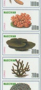 M2244- RUSSIAN STATE, STAMP SET: Corrals, Marine life