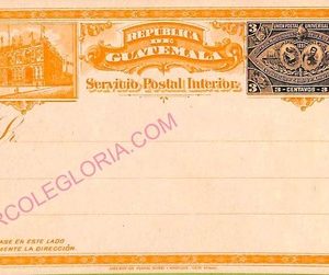 ad6255 - GUATEMALA - POSTAL HISTORY -  Postal STATIONERY CARD 1897