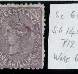 aa5621c - Australia QUEENSLAND - STAMP - SG # 145  Watermark 6  - USED