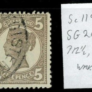 aa5617k - Australia QUEENSLAND - STAMP - SG #  247  Watermark 6 -   USED