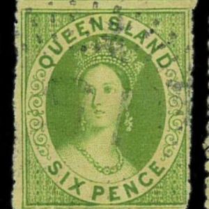 aa5625i3 - Australia QUEENSLAND - STAMP - SG # 26 or 27 - USED