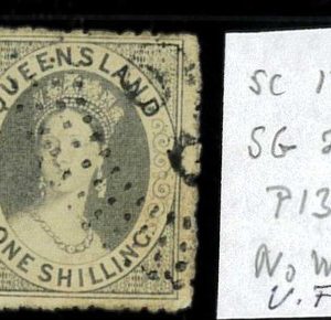 aa5625n  - Australia QUEENSLAND - STAMP - SG # 29  No Watermark  - USED