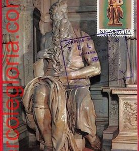 54259 - NICARAGUA - Postal History - MAXIMUM CARD  - Michelangelo