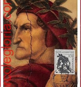 63540 - Germany - Postal History - MAXIMUM CARD  - ART Date Aligieri - 1971