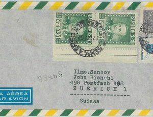 74404 - BRAZIL - POSTAL HISTORY - Mixed franking on AIRMAIL COVER to SWITZERLAND