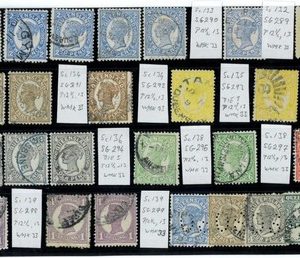 aa5614 - Australia QUEENSLAND - STAMP - Very nice LOT of USED STAMPS