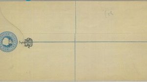 83791 - INDIA Patiala Postal History - REGISTERED STATIONERY cover H& Gage # 18b