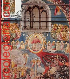 54232 - San Marino - Postal History - MAXIMUM CARD  - Art Religion, Giotto -1975
