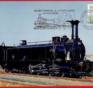 32835 - FRANCE - Postal History - MAXIMUM CARD  - Transport, TRAINS  - 1984