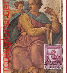 54249 - Vatican - Postal History - MAXIMUM CARD  - Art, Michelangelo - 1965