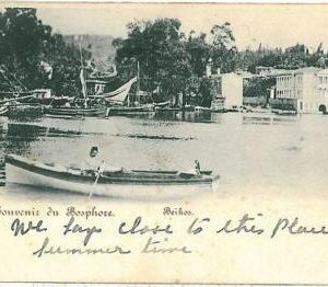 08692 -  TURKEY - BOSPHORE - VINTAGE POSTCARD - BEIKOS