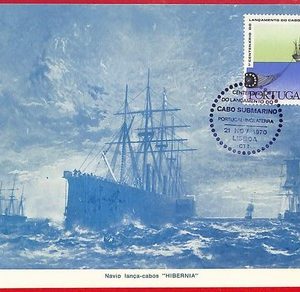 63624 - Portugal - Postal History - MAXIMUM CARD - Ship ''Hibernia'' - 1970