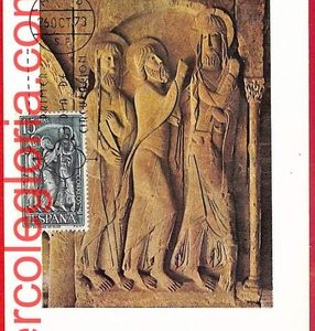 54277 - Spain - Postal History - MAXIMUM CARD  - Art, RELIGION - 1973