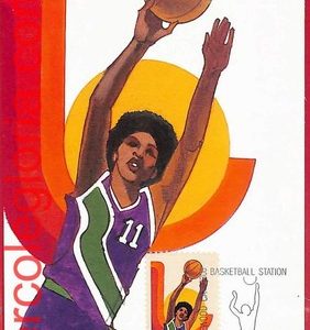 54291 - USA - Postal History - MAXIMUM CARD  - SPORT, Basketball - 1984