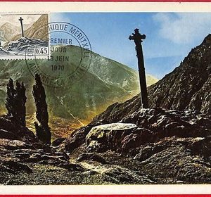 56895 - ANDORRA - Postal History- MAXIMUM CARD - Meritxell - 1970