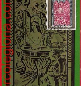 56896 - ANDORRA - Postal History - Set of 3 MAXIMUM CARD - ART - 1970