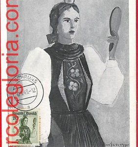 56919 - AUSTRIA - Postal History - MAXIMUM CARD  - Costumes - 1949