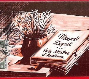 56908 - ANDORRA - Postal History- MAXIMUM CARD - LEGISLATION  - 1977