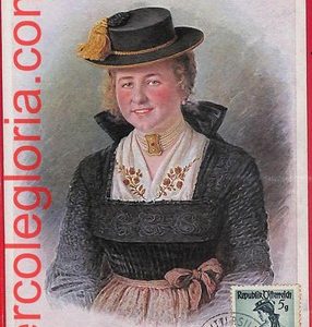 56921 - AUSTRIA - Postal History - MAXIMUM CARD  - Costumes - 1950