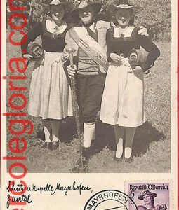 56924 - AUSTRIA - Postal History - MAXIMUM CARD  - Costumes - 1950