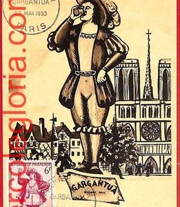 54622 - FRANCE - Postal History - MAXIMUM CARD  - Gargantua - 1953