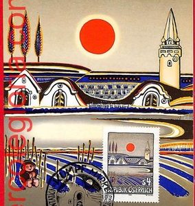 56971 - AUSTRIA - Postal History - FDC MAXIMUM CARD  -  - 1983