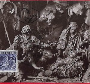 56964 - AUSTRIA - Postal History - FDC MAXIMUM CARD  - Religion - 1970