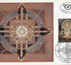 56976 - AUSTRIA - Postal History -  MAXIMUM CARD  - ART - 1989
