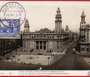 57381 - SPAIN - Postal History - MAXIMUM CARD - Architecture, Barcelona - 1931