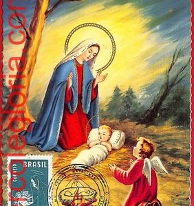 59090 - Brazil - Postal History - MAXIMUM CARD - Religion,Christmas - 1965