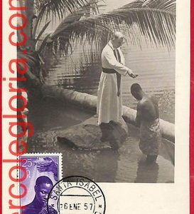57472 - SPAIN - Postal History - MAXIMUM CARD - Religion - 1957