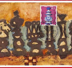 63550 - Germany - Postal History - MAXIMUM CARD - Chess - 1972