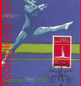 63542 - Germany - Postal History - MAXIMUM CARD - Olympic Games, Munchen - 1972