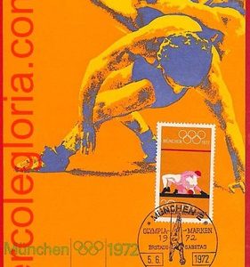 63547 - Germany - Postal History - MAXIMUM CARD - Olympic Games, Munchen - 1972