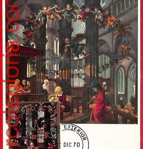 62746 - Paraguay - Postal History - MAXIMUM CARD - Religion - 1970