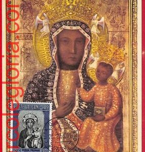 57332 - Vatican - Postal History - MAXIMUM CARD - Religion - 1956