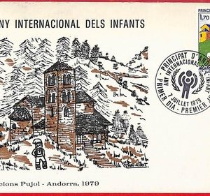 56913 - ANDORRA - Postal History - MAXIMUM CARD -  year of CHILD  - 1978
