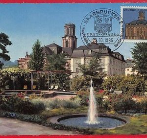 57215 - Germany - Postal History - MAXIMUM CARD - Architecture - 1965