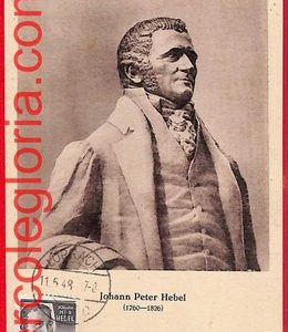 57201 - Germany BADEN - Postal History - MAXIMUM CARD - Johann Peter Hebel- 1948