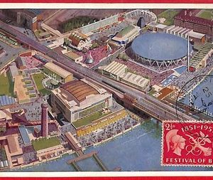 57248 - GB - Postal History - MAXIMUM CARD - Festival of Britain - 1951