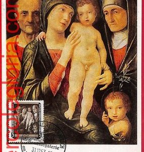 57232 - Germany DDR  - Postal History - MAXIMUM CARD - ART,   MANTEGNA - 1957