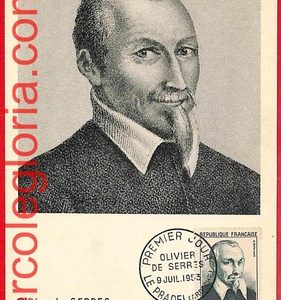 54606c - FRANCE - Postal History - MAXIMUM CARD  - Olivier de SERRES - 1953