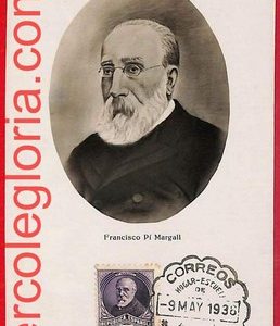57366 - SPAIN - Postal History - MAXIMUM CARD - Francisco di Margall - 1936