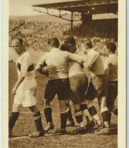 Lib7413 - VINTAGE POSTCARD 1928 Olympic Games AMSTERDAM Germany Uruguay FOOTBALL