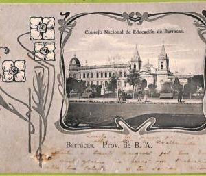 af0014 - ARGENTINA - VINTAGE POSTCARD - Barracas