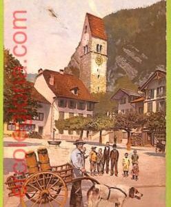 af4361 - VINTAGE POSTCARD  - Working Dogs